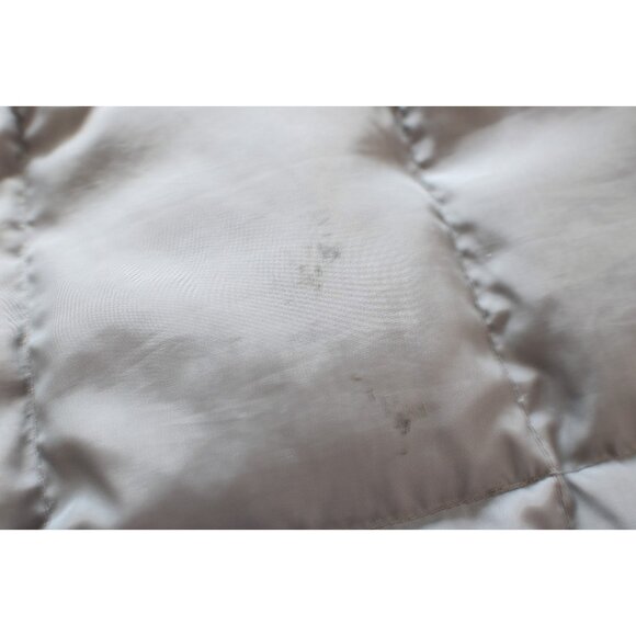 Miller Outerwear Mens XL Goose Down Vest Jacket Gray Full Zip Pockets Hi-Lo Vtg - Picture 6 of 10